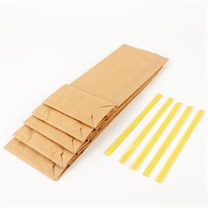 Påse med förslutningsclips. 5 st